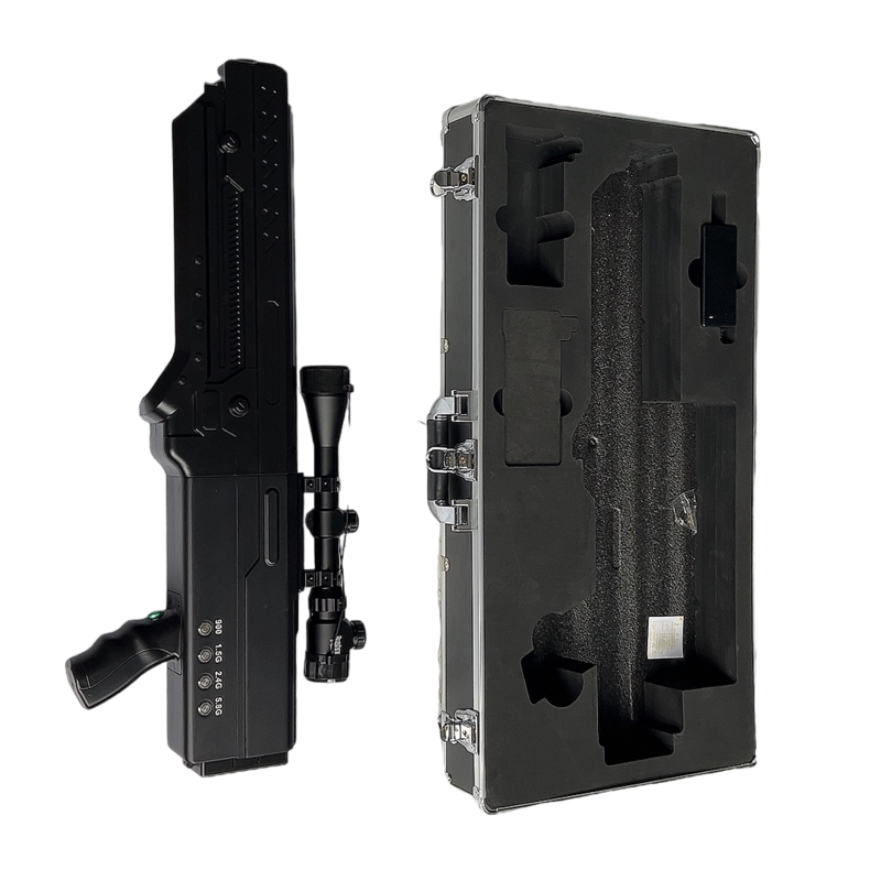  海南手持便携式枪型低空防御反制四通道A型