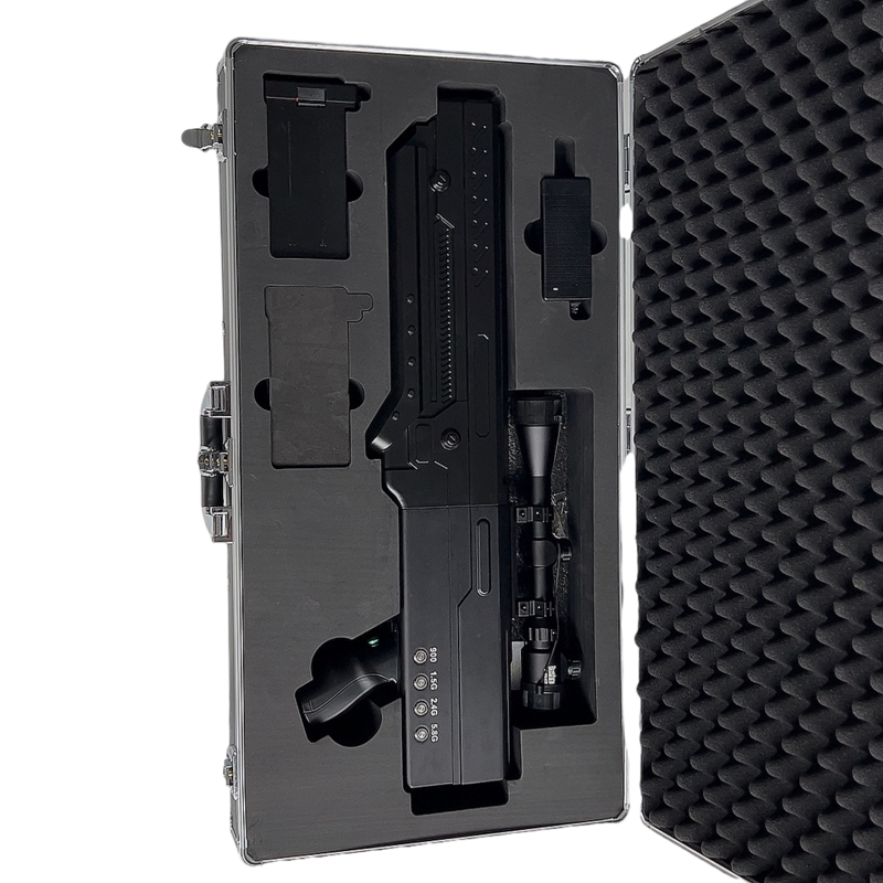  海南手持便携式枪型低空防御反制四通道B型